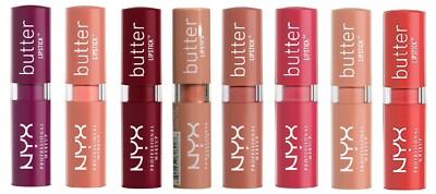 NYX Cosmetics Butter Lipstick, Creamy Satin Finish ** CHOOSE SHADE **