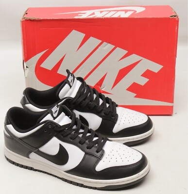 Nike Mens Dunk Low Retro DD1391-100 Panda White Black Mens