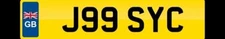 JESSY C NUMBER PLATE JESS J99 SYC CHERISHED REGISTRATION JESSIE JESSI JASY JAS