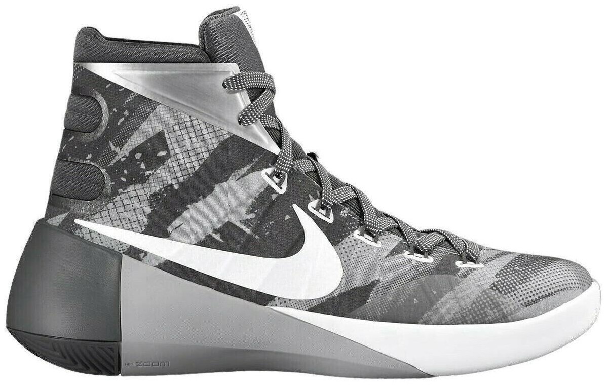 【極美品/箱・タグ付】NIKE HYPERDUNK 2015 PREMIUM Nike Hyperdunk 2015 Premium Wolf Grey Camo for Sale | Authenticity