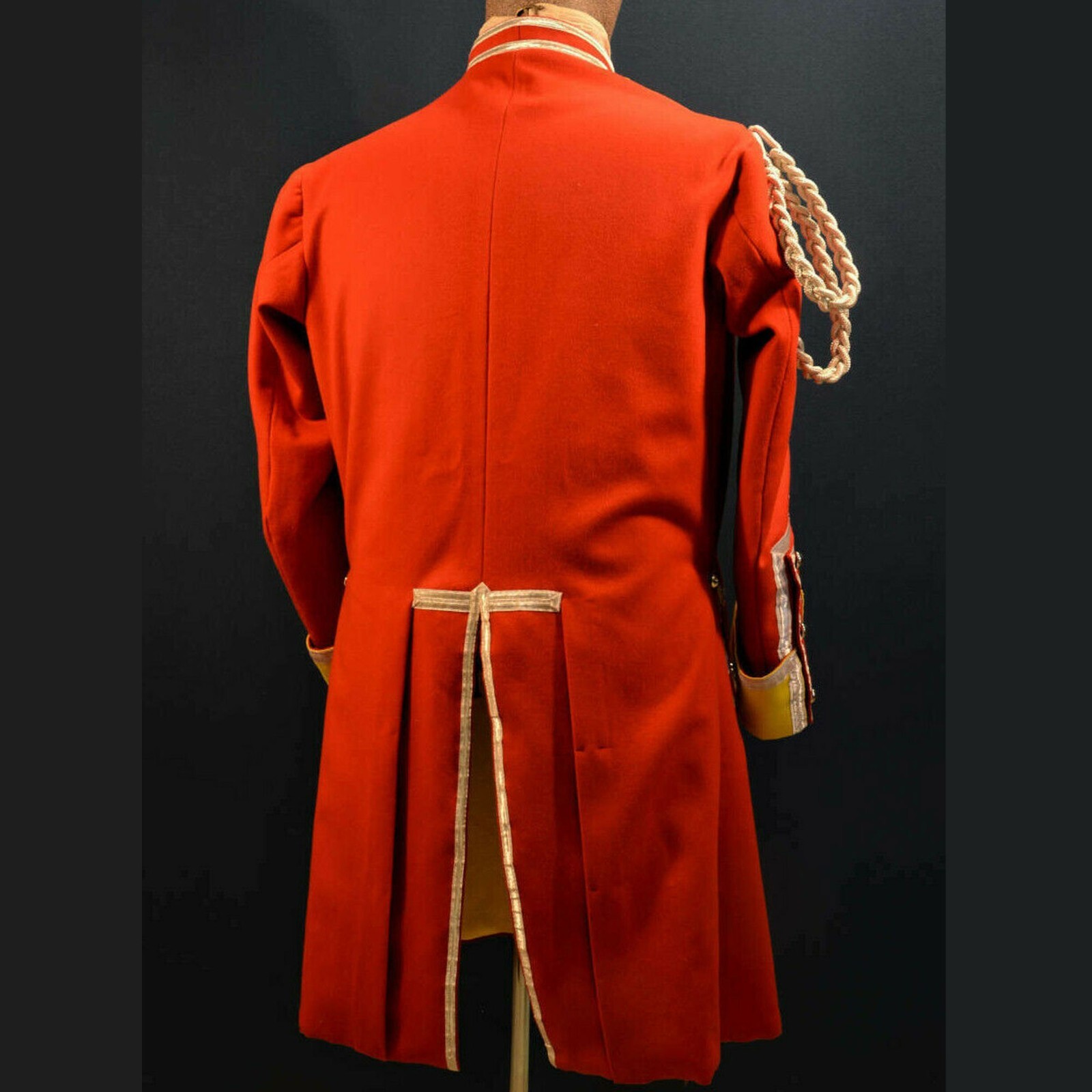 Men's British 44th Officer Jacket Coat 2021 New Men Red Military jacket