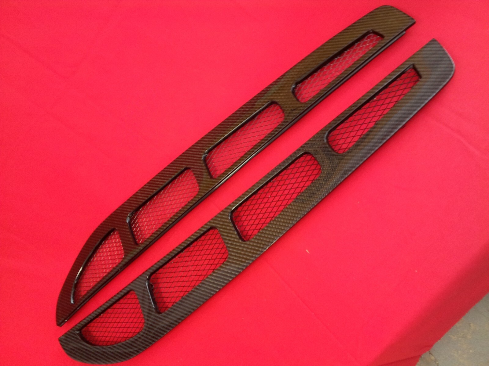 Ferrari 360 Carbon Fiber Rear Window Louvers Spider