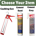 Fischer Express Cement Ready Mix Brick Pointing Mortar Crack Gap Repair Filler 