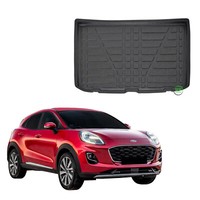 Kofferraumwanne Laderaumwanne FüR Ford Puma Ab 2019 Oberer Ladeboden Antirutsch