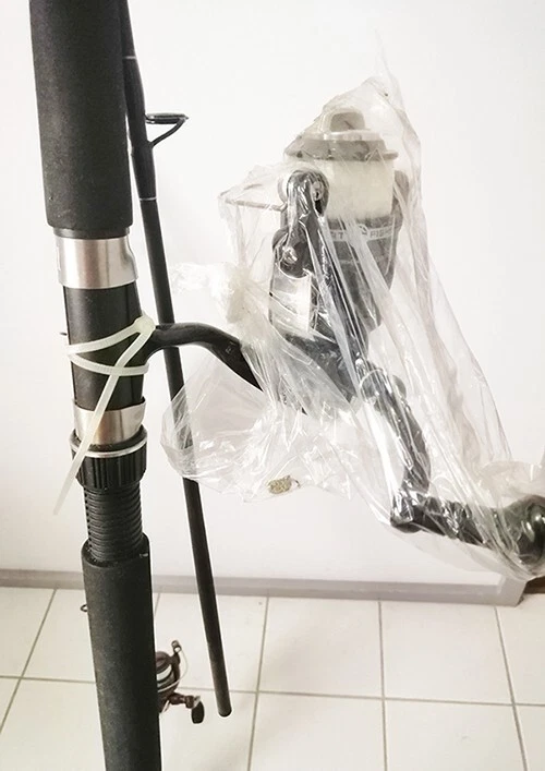 *AUS QLTY Kids Pro Fishing Rod Reel Combo Set Ugly Angler Spinning Fly 6" Foot* - Image 3 of 4