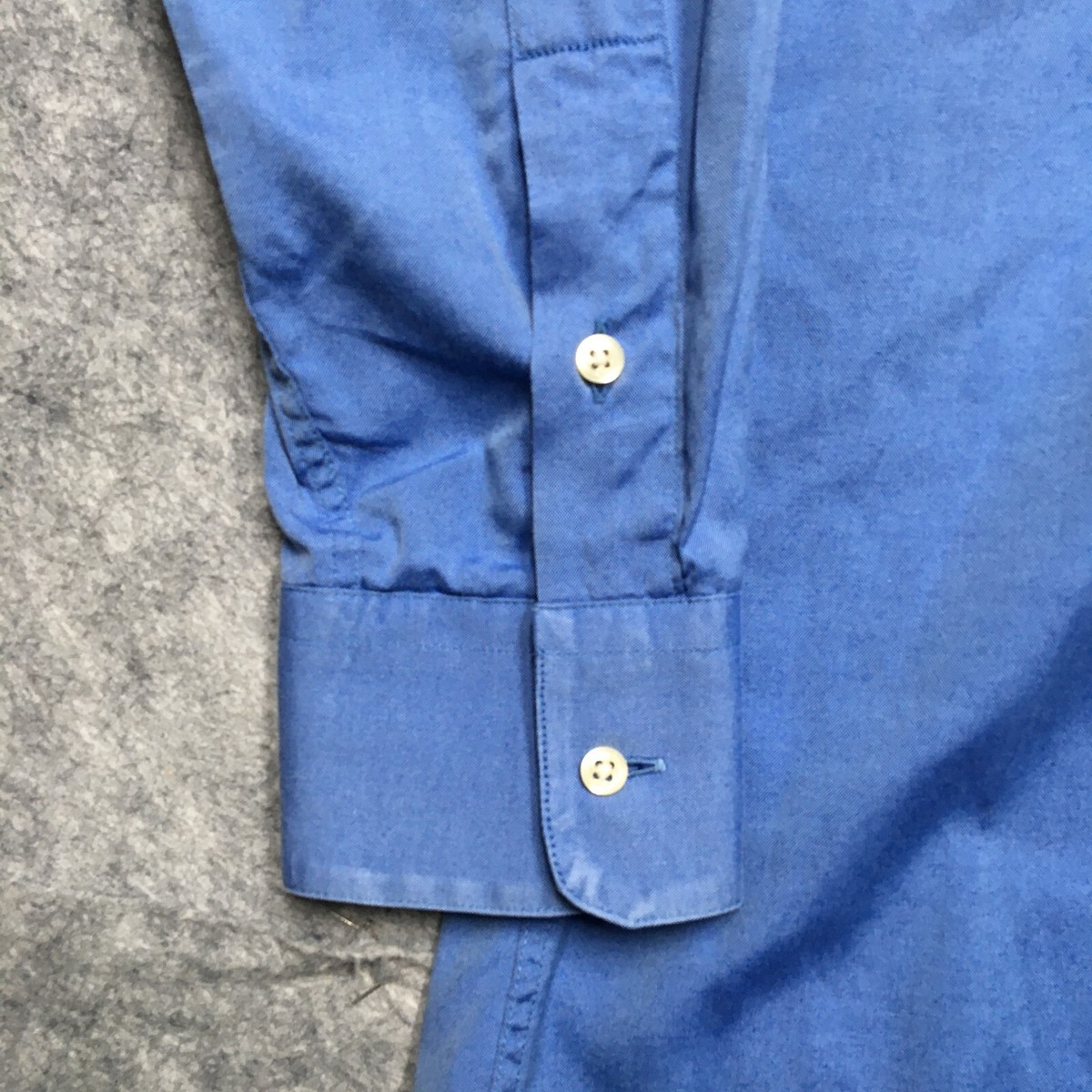 GITMAN BROS  34インチ　アメリカ製 Gitman Bros Vintage Blue Oxford Button Up Shirt 17.5 34 Made