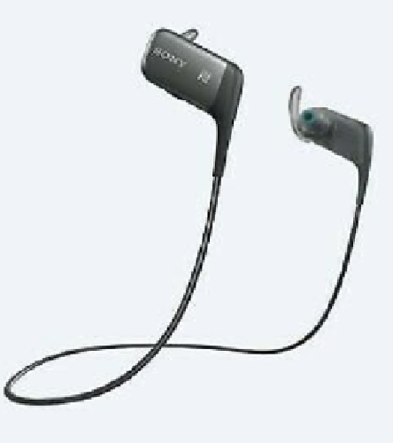 Sony AS600BT Wireless Sports In-ear Headphones Black - Photo 2 sur 3