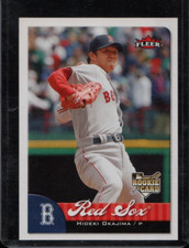 Hideki Okajima (Boston Red Sox) 2007 Fleer Rookie Card # 37 Mint+. rookie card picture