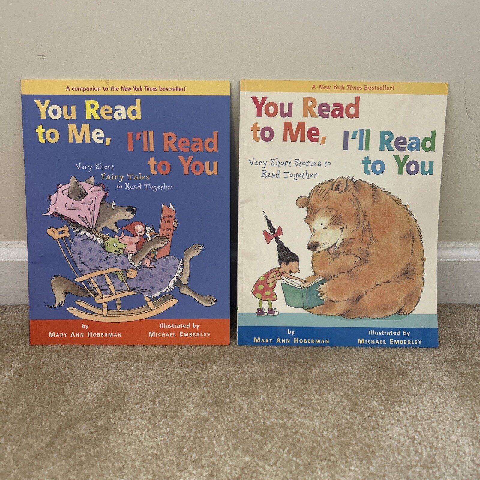 Lot of 2 Vintage You Read to Me I’ll Read to You Short Stories Fairy Tales