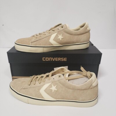 Converse Pro Leather Vulc Low Top Unisex Shoes Suede Hamadan Ivory NIB
