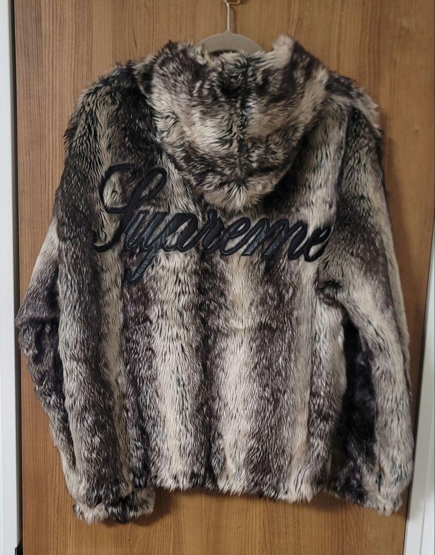 Supreme Faux Fur Reversible Hooded Jacket Black Medium | eBay Supreme Faux Fur Reversible Hooded Jacket Black Medium | eBay