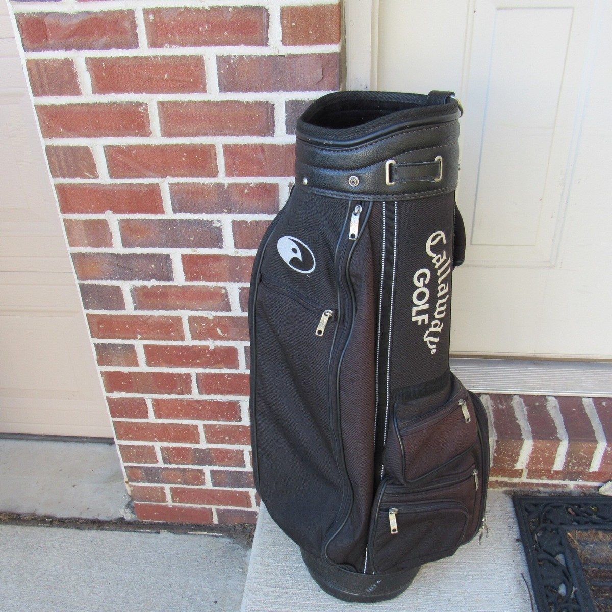 Vintage Callaway Golf, Big Bertha Hawk Eye Bag, Canvas/Leather