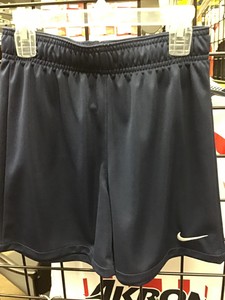 nike navy blue soccer shorts