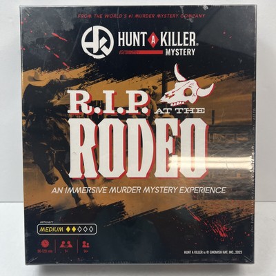 Hunt A Killer RIP At The Rodeo Board Game New