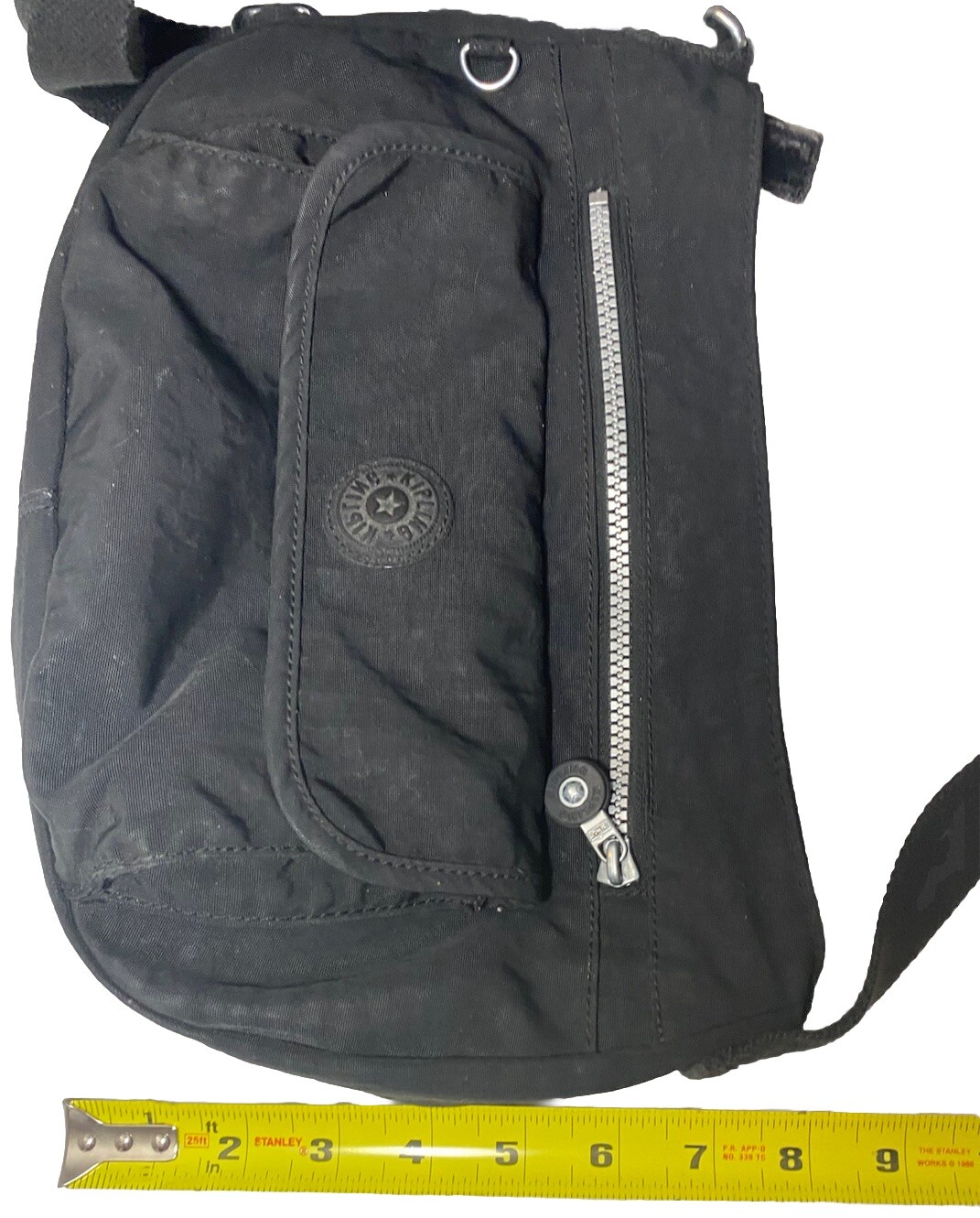 Kipling Black Medium Polyamide Syro Crossbody Tra… - image 3