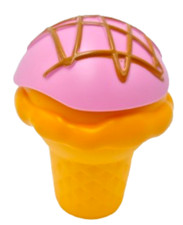 Play Food Creamsicle Ice Cream Cone With Caramel Sauce Mint