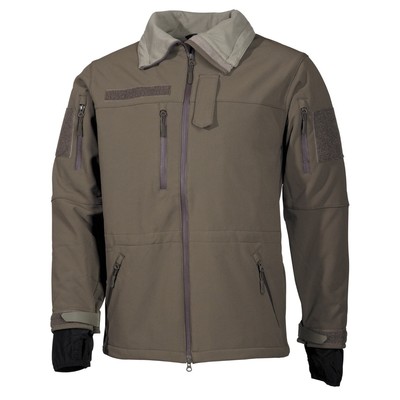 MFH Soft Shell Jacke High Defence oliv