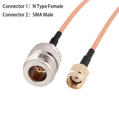 N Type Female to SMA Male 30cm Cable for Antenna Conversion and WLAN Antenna - Zdjęcie 3 z 5