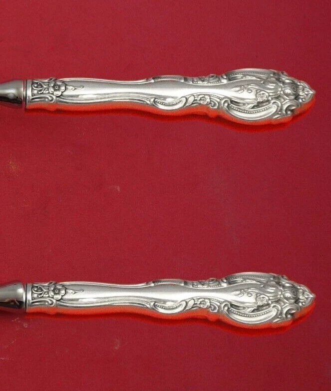 La Scala by Gorham Sterling Silver Salmon Serving Set Fish Custom Made - Image 3 of 3