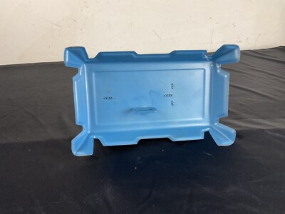 Old TOY SEWING MACHINE In Blue Tin BABY Vintage Childrens Game Old Tin Toy 299489