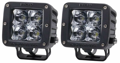 Rigid Industries Dually Series Set of 2 Amber LED Flood Lights 20 deg | 202123