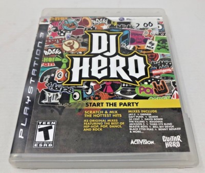DJ Hero PS3 PlayStation 3 - EXCELLENT CON. -
