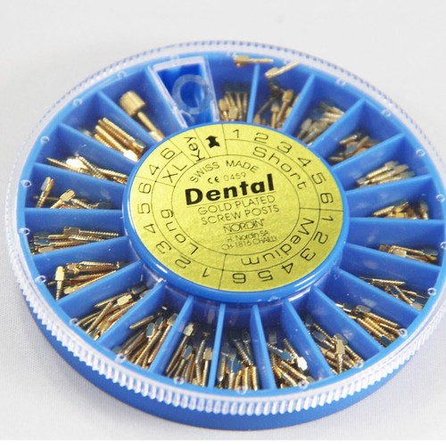 Pali per viti endodontiche dentali nucleo conico corona riparazione post 120 pz/scatola - Foto 2 di 6