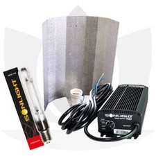 lampada per piante coltivazione indoor kit completo luce HPS dimmerabile 400 W