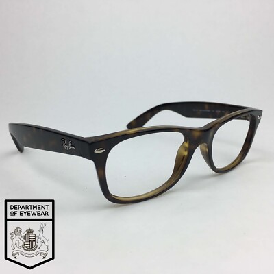 RAY-BAN Brille TORTOISE Gestell RECHTECK Original. Mod: RB 2132 52EYE