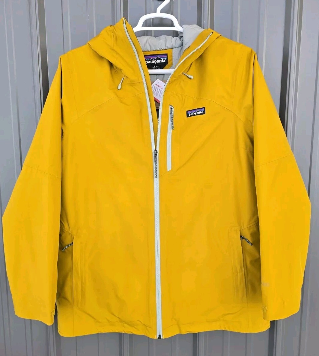 Patagonia Women’s XL Insulated Powder Town Ski Snowboard Coat  Cosmic Gold New! thumbnail 2