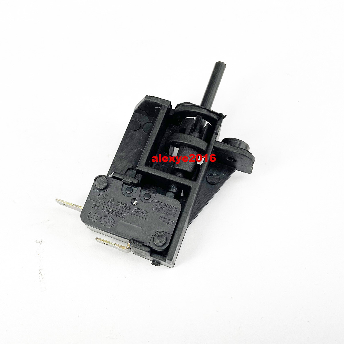 JUFOND SW315 Microswitch with Bracket 2 Pins Normally Open 16A 125