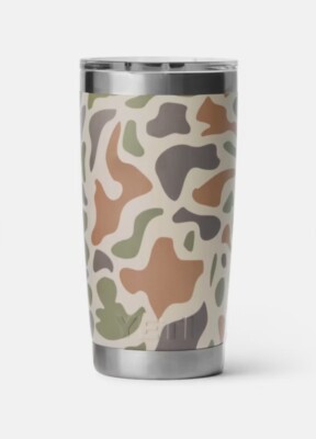 Yeti Limited Edition Rambler 20 oz Tumbler - Tan Camo Seasonal