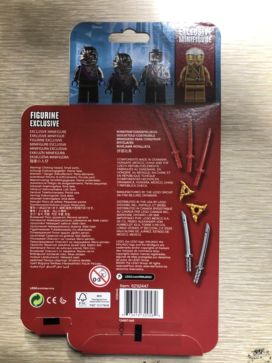 LEGO Ninjago (40374) Golden Zane Accessory Set | eBay