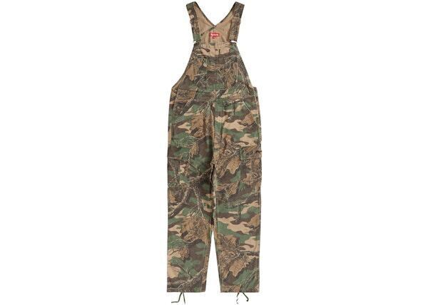 Supreme Cargo Denim Overalls Branch Woodland Camo Sz Medium Supreme Cargo Denim Overalls Branch Woodland Camo Sz Medium