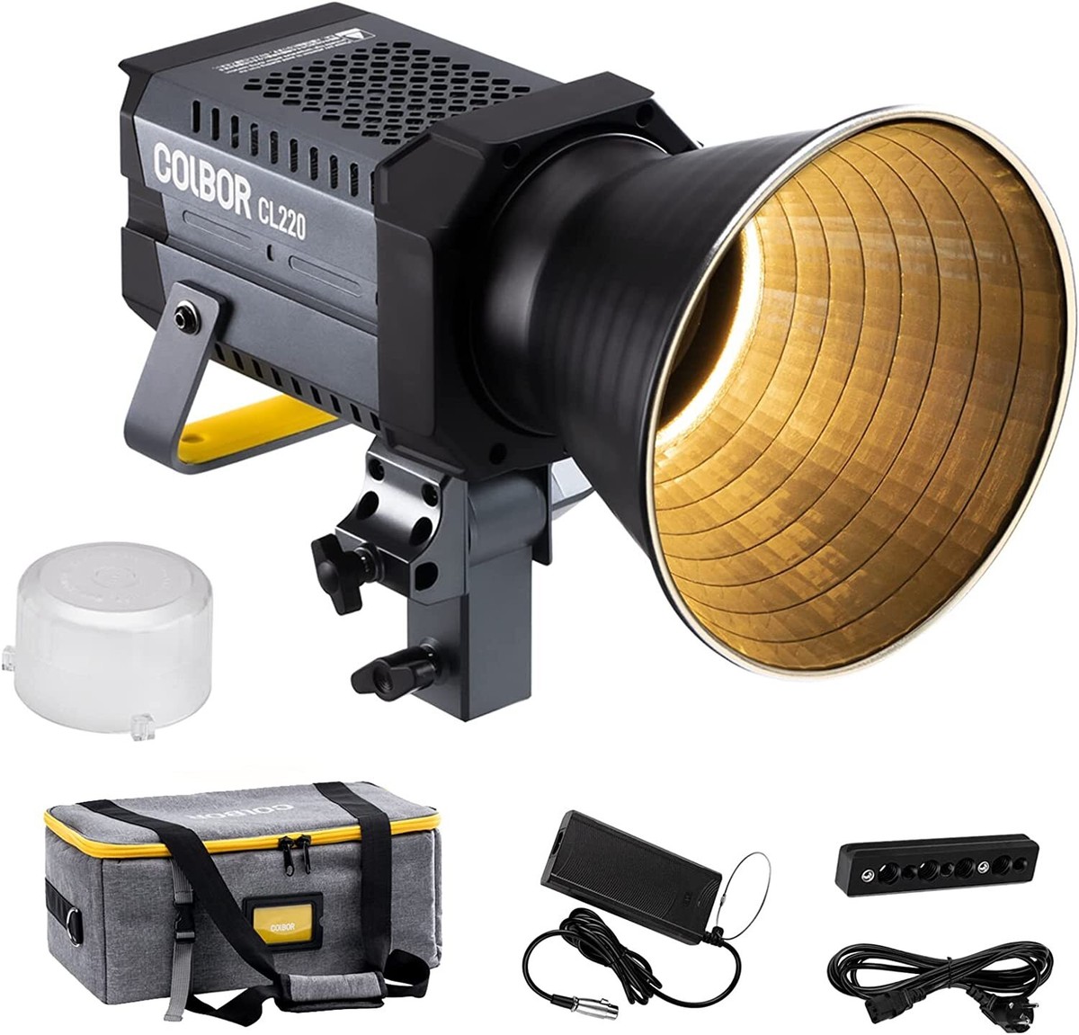 COLBOR CL220 COB Led Video Light Bi-Color 2700K-6500K CRI97+ APP