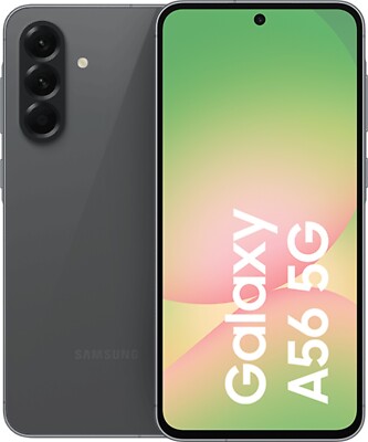 Samsung Galaxy A56 5G 256GB Graphite Smartphone Neu und OVP - Differenzbesteuert