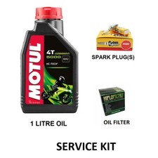 Service Kit For PGO T-Rex 110 125 2T 1999-2002 (Oil,Spark Plug & Oil Filter)