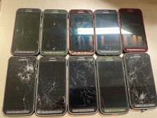 LOT OF 10 Samsung Galaxy S5 active G870a/G870w mix colors read please