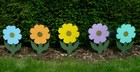 Sunny Cosmos-Shaped Flower Handmade Summer Yard Art Outdoor Decoration