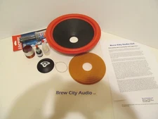 10"  Recone Kit ribbed cone for Cerwin Vega AT10 At-10 ATW10 woofer