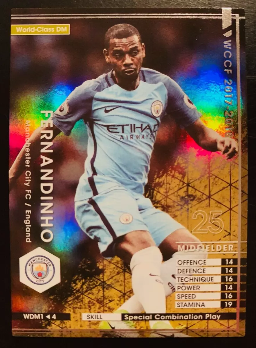 FERNANDINHO - 2017/18 Champions League. - Manchester City FC