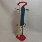 Vintage Allsop Ski Boot-In Holder Red White Blue Patriotic Skiing Works Carrier