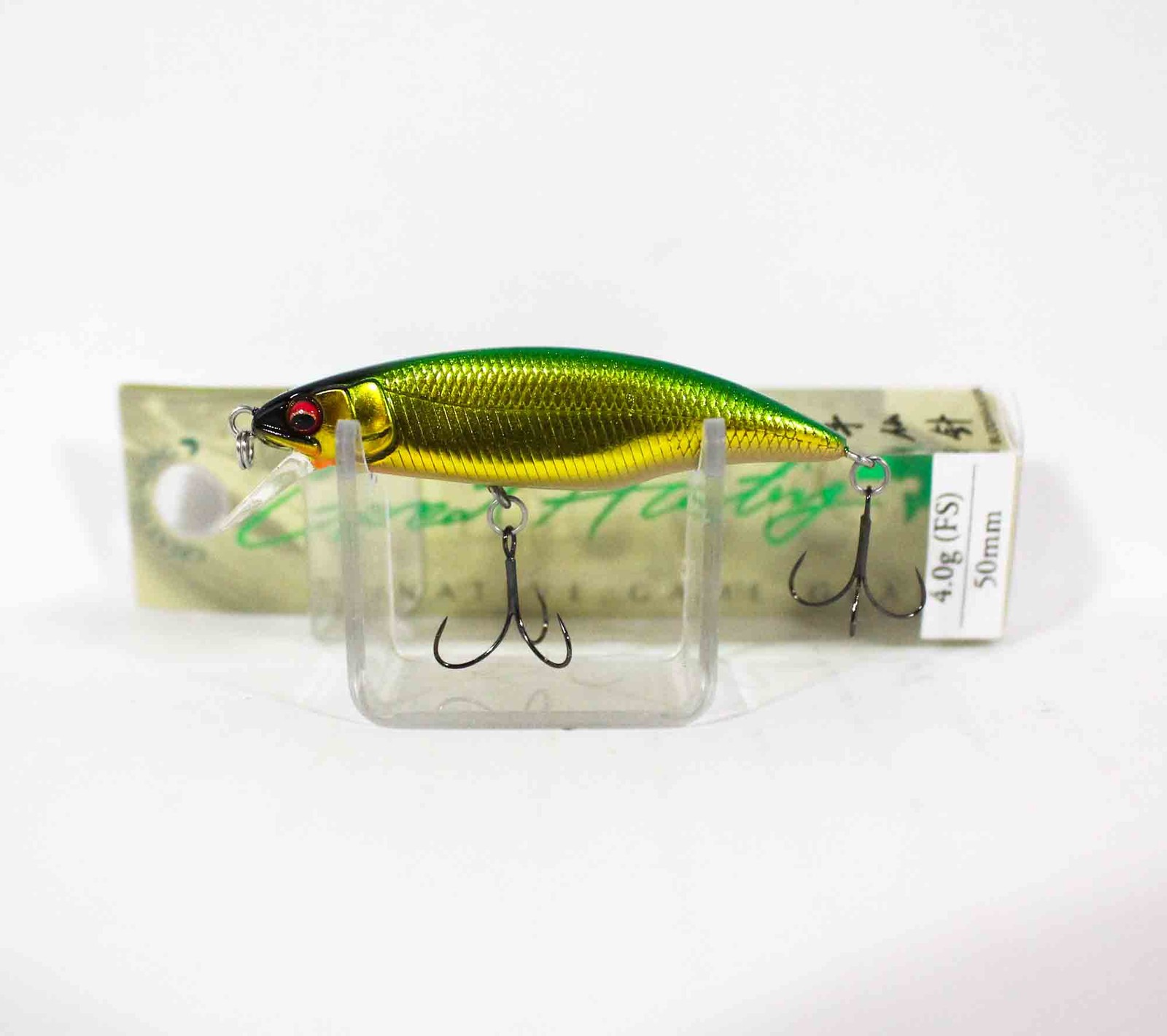 Megabass GH50 Flat Side 4.0 grams Sinking Lure M Lime Gold (7106)