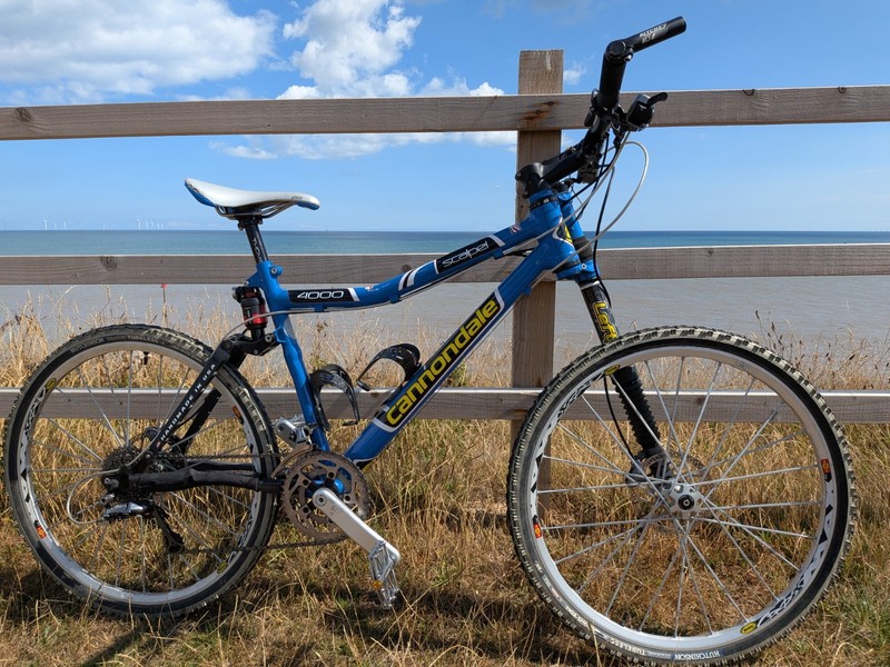 Cannondale Scalpel 4000 Lefty, Full Suspension, Medium, USA Import