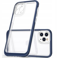 Hurtel Case Clear 3IN1 FÜR Iphone 11 PRO MAX GEL MIT Rahmen