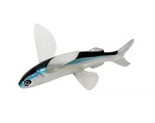 Flying Fish Sea Animal Figure Toy PVC Doll Small Figurine Birthday Gifts