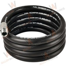 20ft Id34 Fuel Transfer Hose For Dispensing Gasoline Diesel Kerosene Biodiesel
