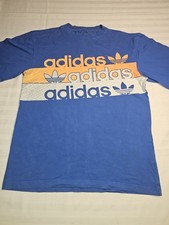 Adidas Vintage Y2K Men's Graphic Print T-Shirt Size UK M Excellent Condition