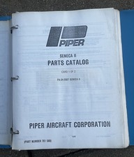 PIPER PA-34-200T SENECA II 761-589 Parts Catalog Original  Read