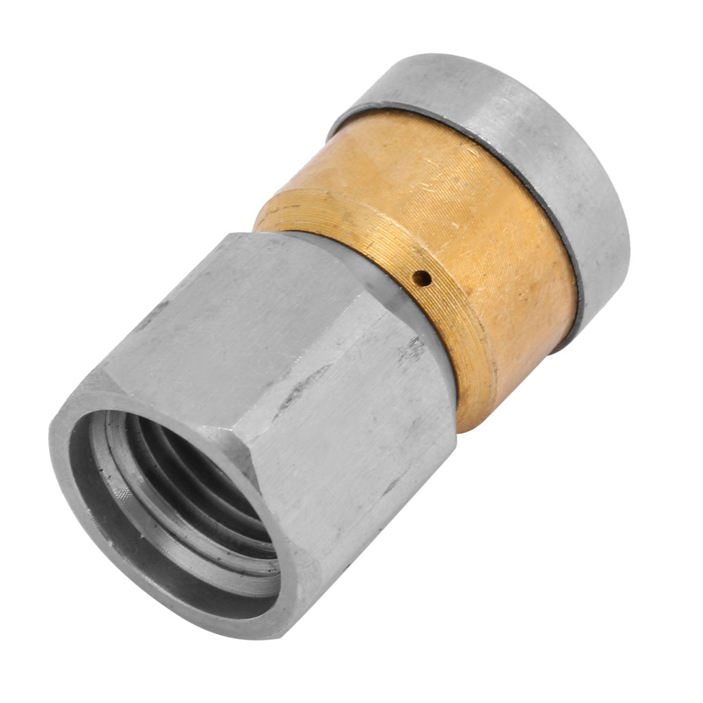 Stainless Steel Pressure Washer Jetter Nozzle For Sewer Cleaning